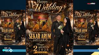 📡Karawitan SEKAR ARUM JATI LARAS◇ Wedding DWI & VIVIN ◇Kedungmulyo - Todanan ◇JOIZ Audio 02/08/2026