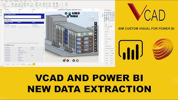 New data extraction for Revit and Navisworks files - Vcad for Power BI