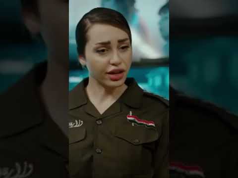 الضابط حازم يعصب ويصيح علا الضابطة ايناس لوساكتة احسلج مسلسل وطن