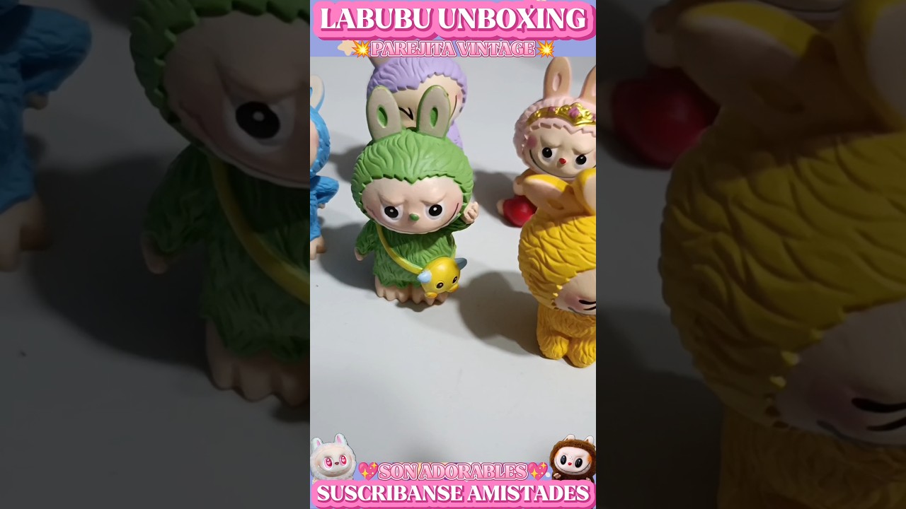 LABUBU UNBOXING AMISTADES 