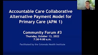 HCPF APM Community Forum