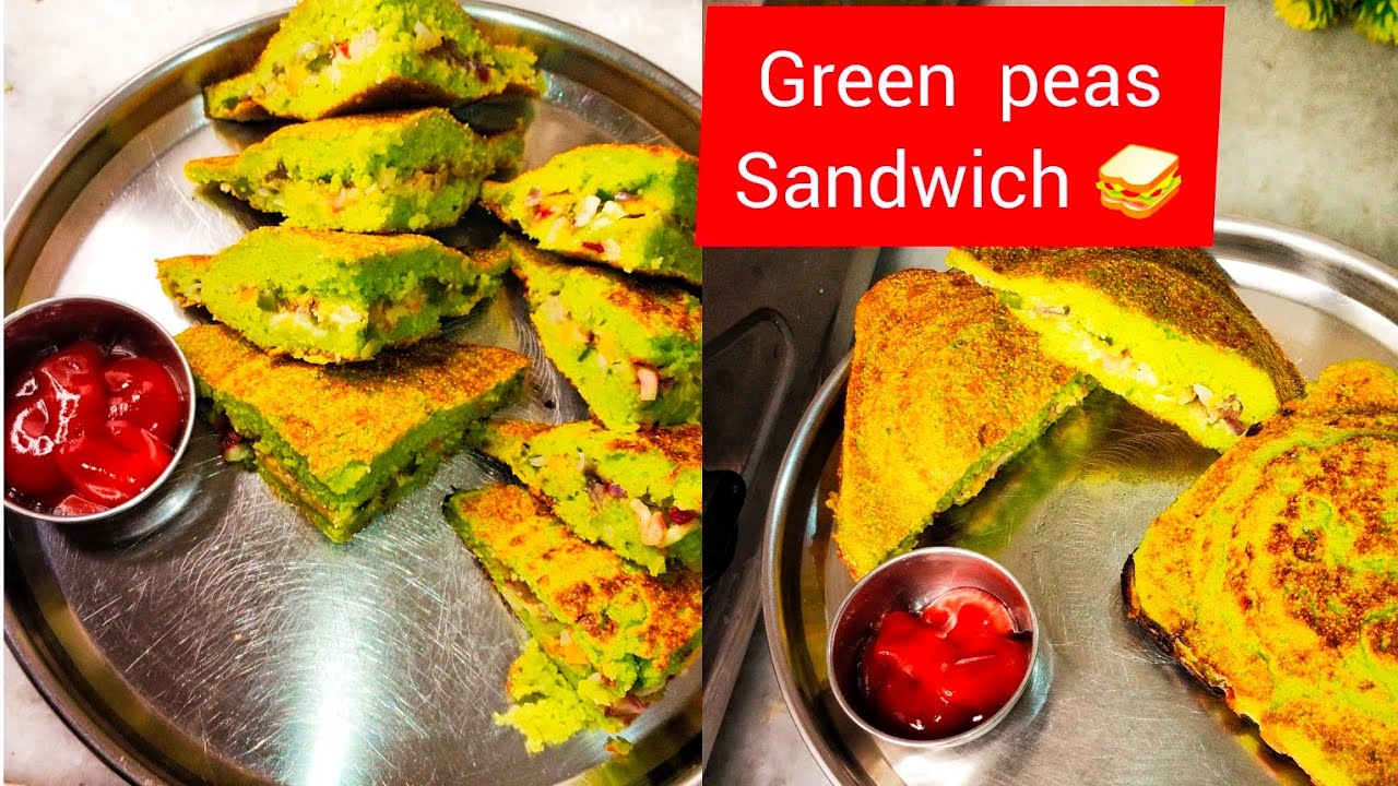 🫛Green peas sandwich 🥪 