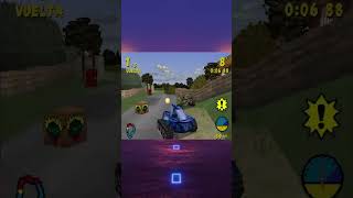 🚀 Tank Racer (1999): Carreras caóticas con tanques #playstation1 #tankracer #retrogaming #retro