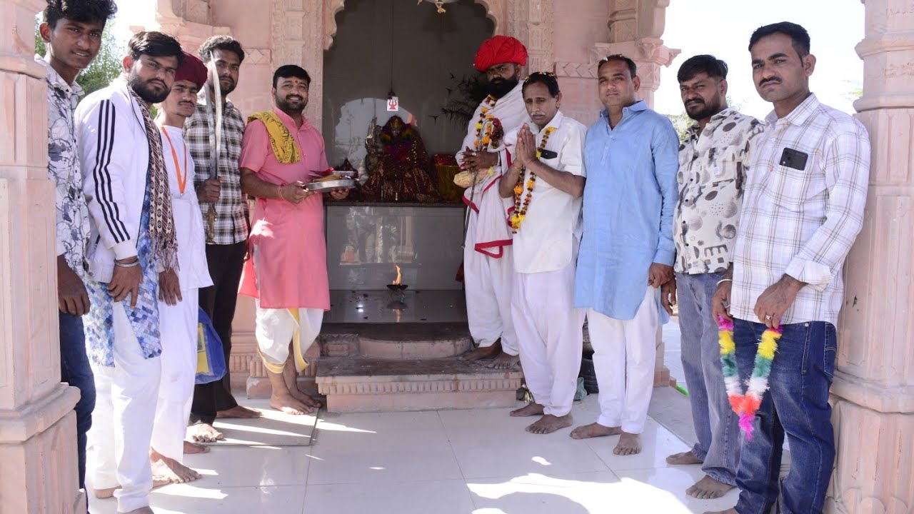 श्री मां चामुंडा चोदरा माताजी भोपाजी भगजी दाता विशाल कलश यात्रा 14 फरवरी2026 वडेरावास खेरवा 