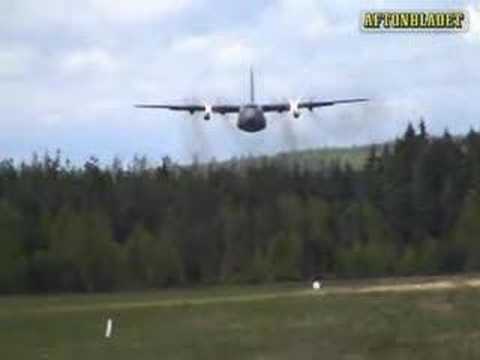 C-130 Hercules flying low!