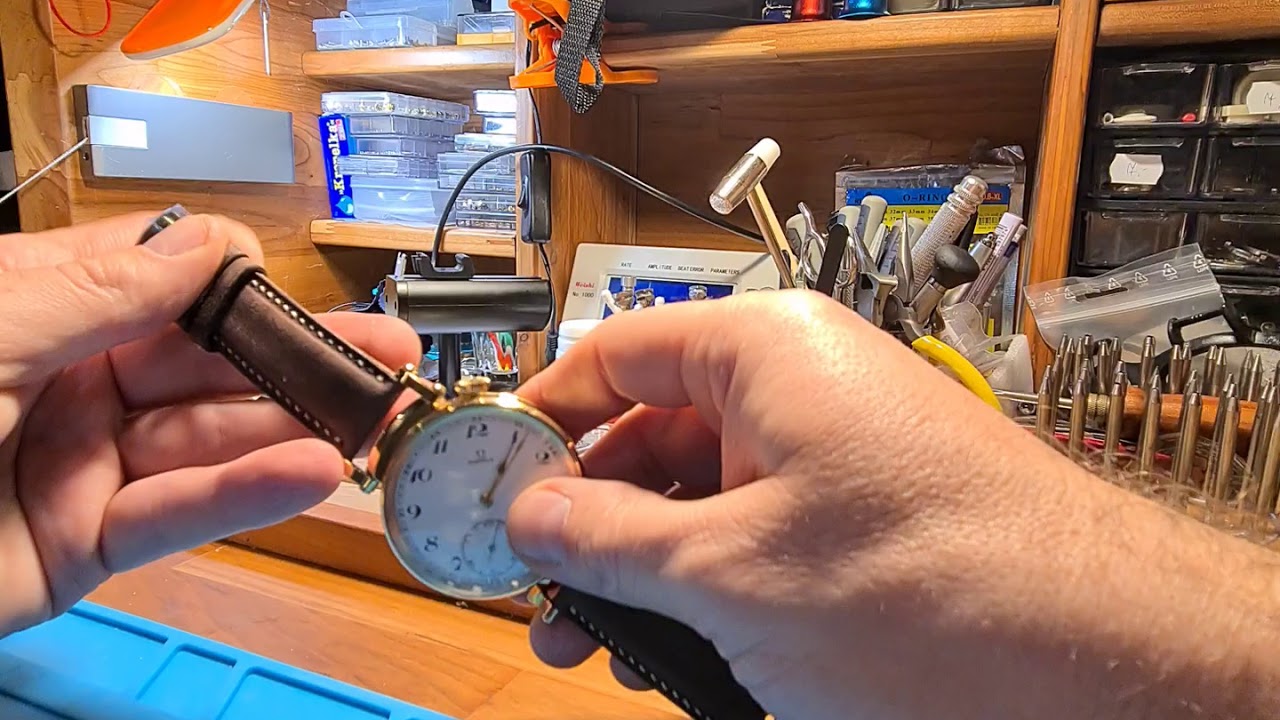 Zegarek omega, pasówka na zamówienie. Marriage watch omega, old pocket watch change in wirstwatch.