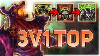 IS THIS THE NEW META OF LEAGUE?! 1V3 TOP?? STACK MASTER NASUS BRINGS 45% MORE PAIN - Patch 7.13