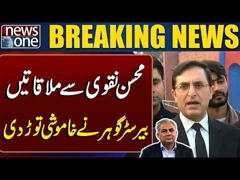 Meetings with Mohsin Naqvi | Barrister Gohar Breaks His Silence | Breaking News | News One