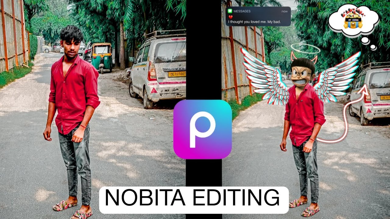 NOBITATREADING 3DHEAD EDITING ON PICSART | PROFESSIONALPHOTO EDITING | DEVIL EDITING |  LET' S EDITZ