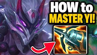 how JYNXZI should play MASTER YI jungle!!!