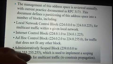multicast communication