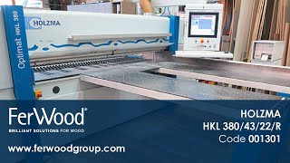 Sezionatrice Anare In Azione - Holzma Hkl 3804322R - Ferwoodgroup - 001301