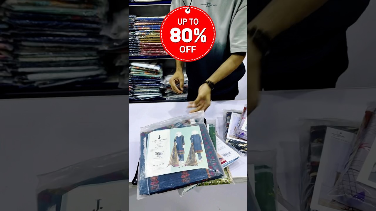 Karachi Branded Collection ne laga Di hai upto 80% off on all brands 