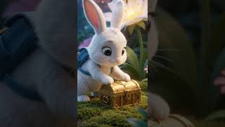 Bunny Found a Mysterious Box in the Garden! 🎁✨ | Magical Bunny Story #Shorts