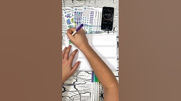 Quick and easy 10-minute bullet journal spread! 🐉 #short #shorts