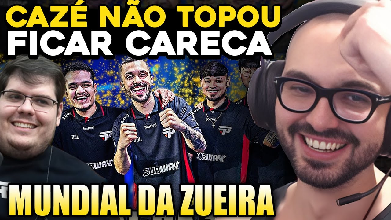 O DIA QUE A PAIN FEZ HISTÓRIA NO MUNDIAL - MUNDIAL DA ZUEIRA | WORLDS 2024 - MYLON REACT