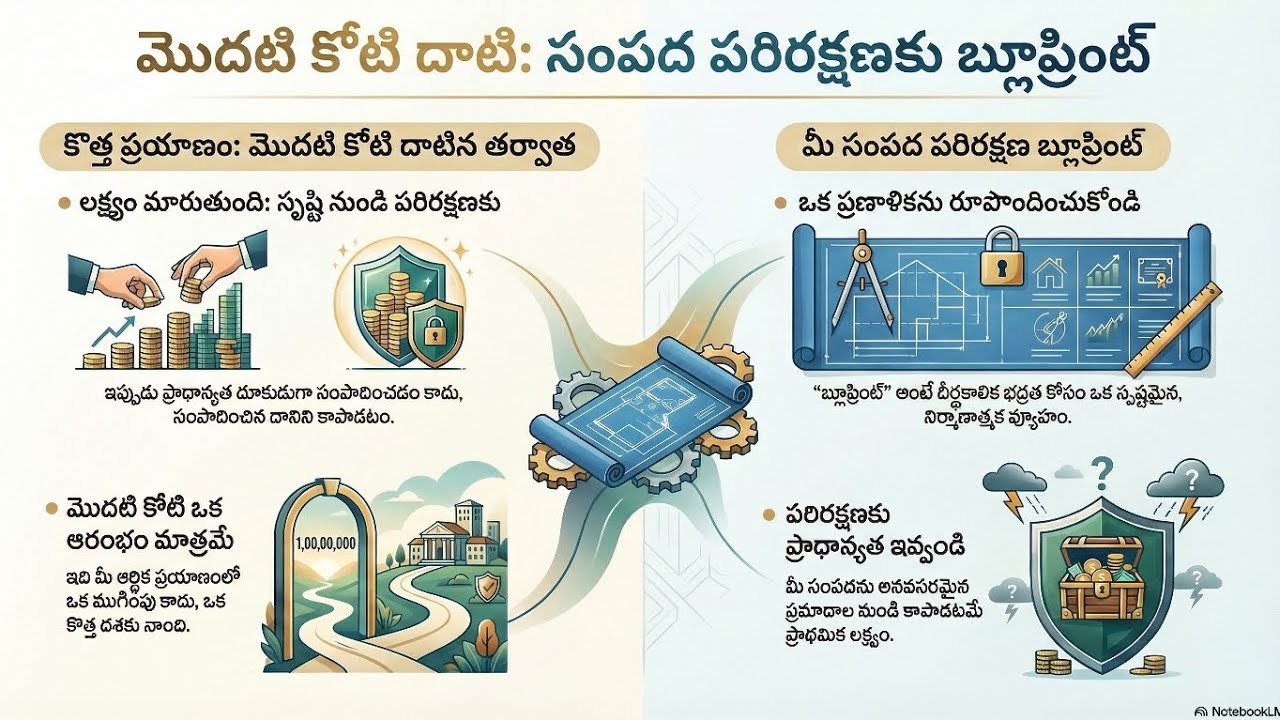 సంపద నిర్మాణం దాని పరిరక్షణ Beyond the First Crore: The Blueprint for Wealth Preservation