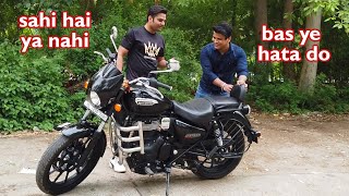 6 months ownership review of royal enfield meteor 350  King Indian