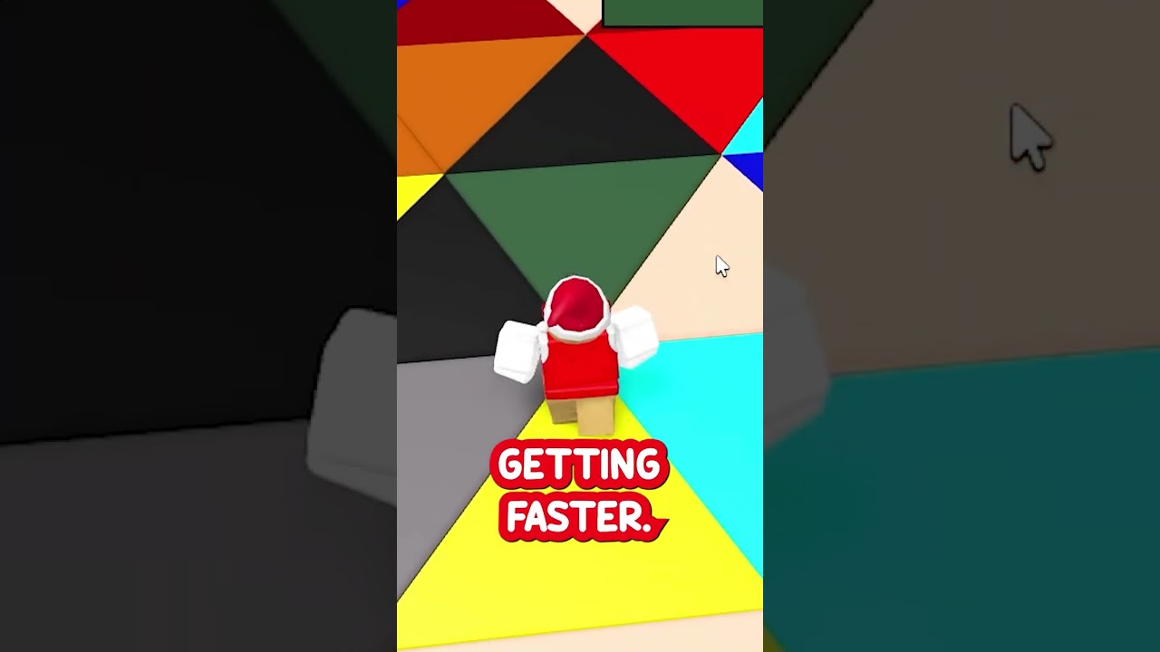 Roblox COLOR BLOCK TOWER! #roblox #shorts