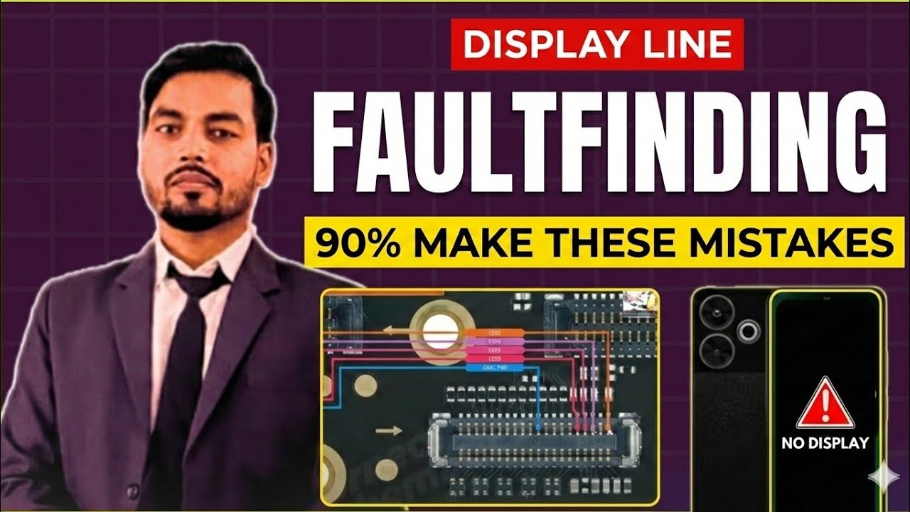 Display Line Faultfinding Step By Step Process | Smart Mobile Solution ...