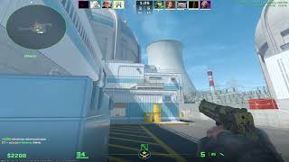 CS2 Faceit Nuke no armor deagle to ACE