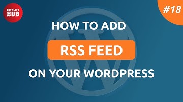 How to Add RSS Feed on Your WordPress | Step By Step | WordPress Tutorial
