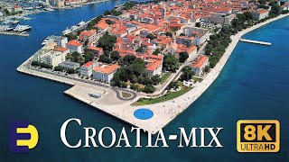 Amazing Croatia with relaxing Croatian Music (Drone flight) by Unique Esprit 235 views 7 months ago 1 minute, 54 seconds