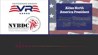 Jeff Copek, President of Aldez North America, a Certified Veteran Owned Business