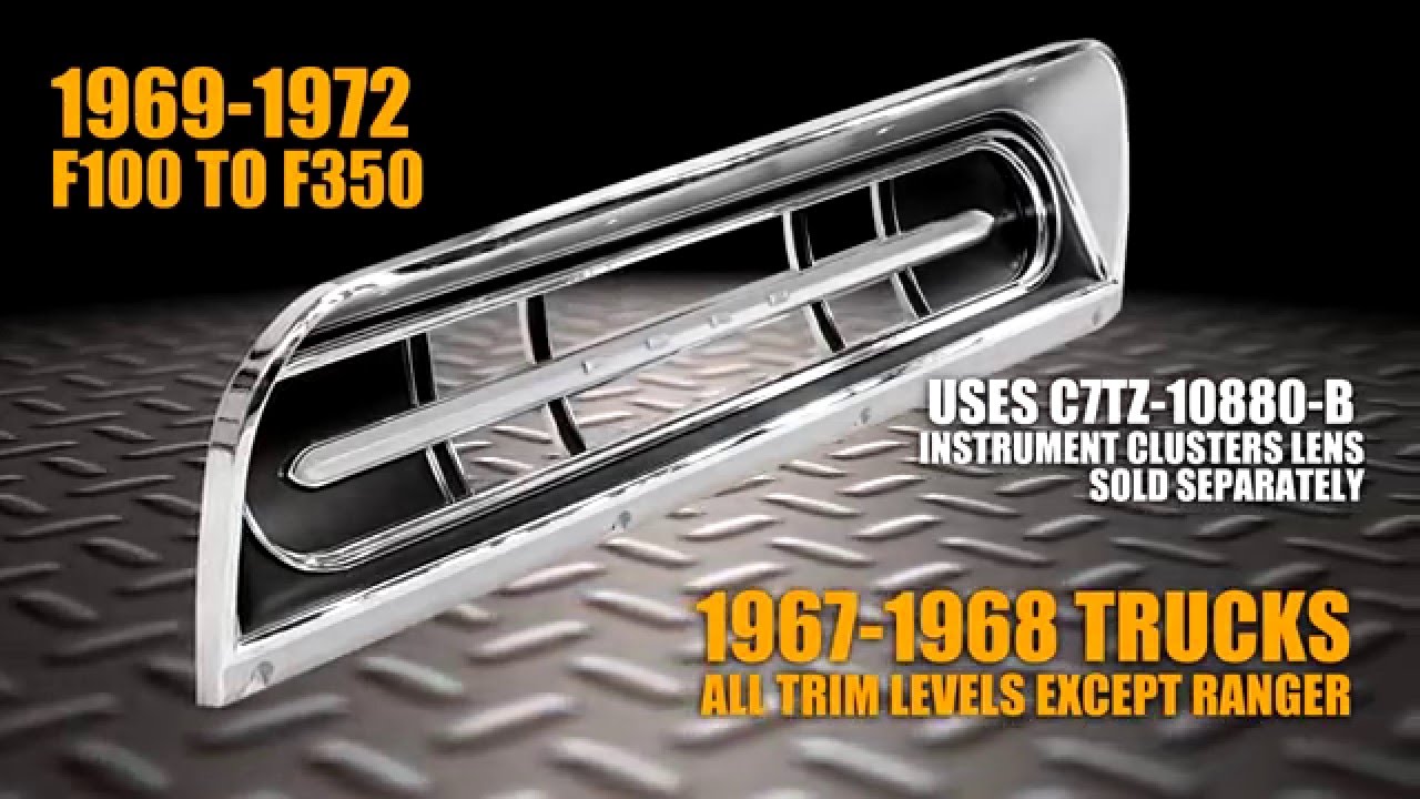 Dennis Carpenter C9TZ-10876-A Instrument Cluster Bezel