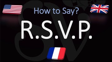 How to Pronounce RSVP? (CORRECTLY) Meaning & Pronunciation
