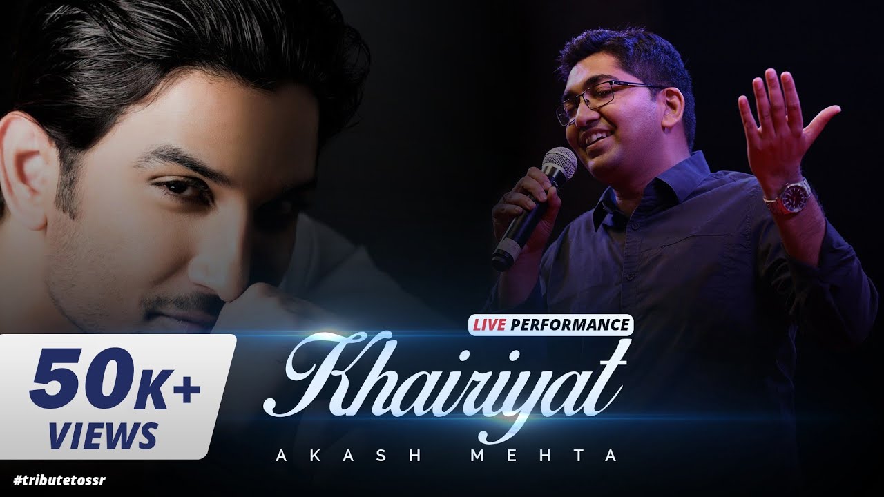Khairiyat Pucho | Sushant Singh Rajput | Khairiyat Live | Arijit Singh Song | Khairiyat | Kheriyat