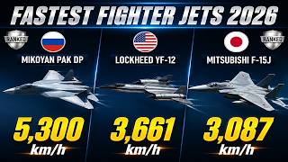 These 10 Fighter Jets Are Insanely Fast in 2026! ⚡