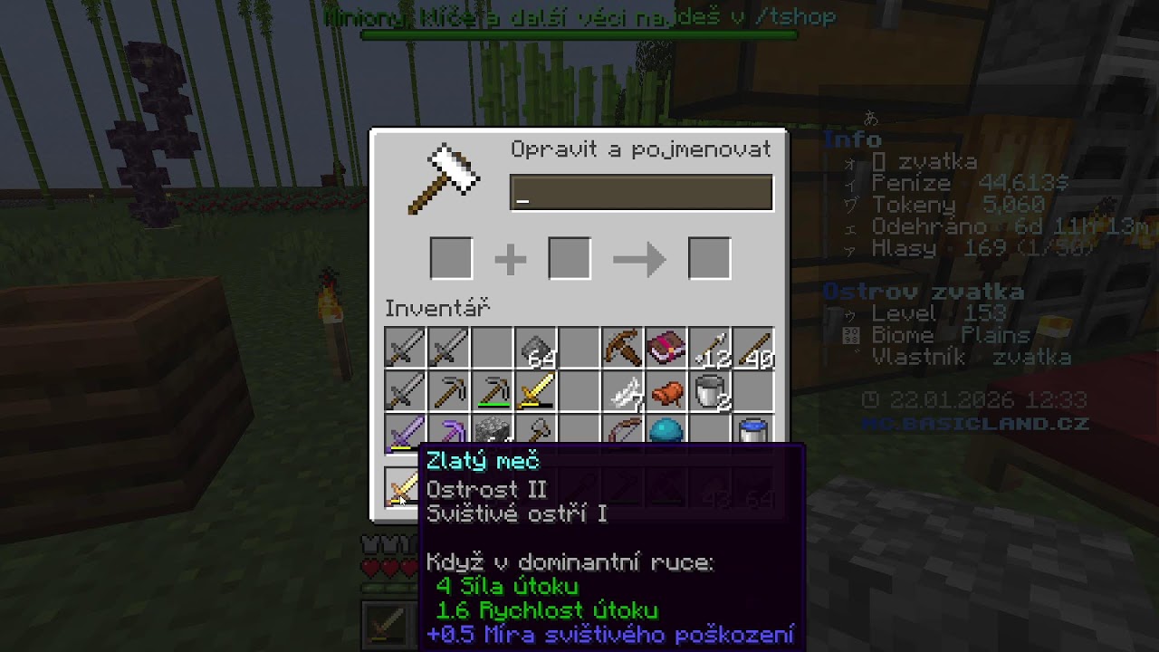 [LIVE]🔴 Minecraft CZ #3 - skyblock