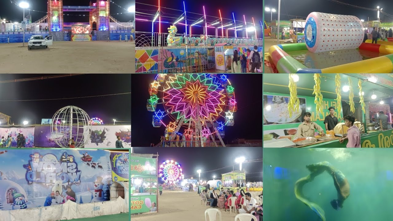 🔥 Kadal kanni Vellore Exhibition 2025 | Mermaid Show, London Bridge ,More!🧜‍♀️🎡 