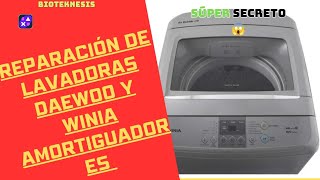 Reaparición de lavadora Daewoo DWF-DG321BWW2 amortiguadores