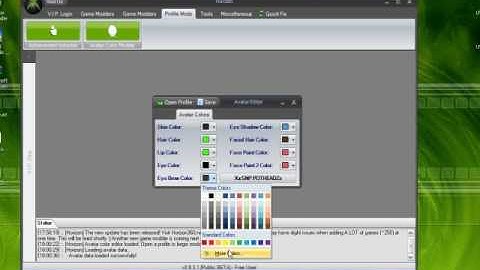 How to mod avatar colour xbox 360 (USB)