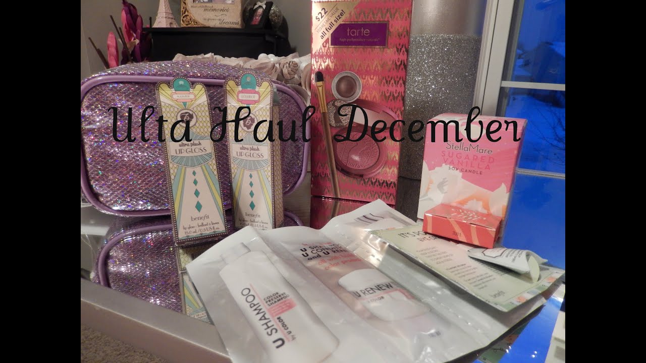 Ulta December Haul YouTube