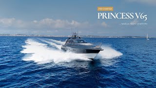 PRINCESS V65 Day Yacht Charter | Navélia Yacht Charters French Riviera