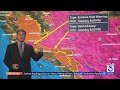 Above-average inland temperatures to continue
