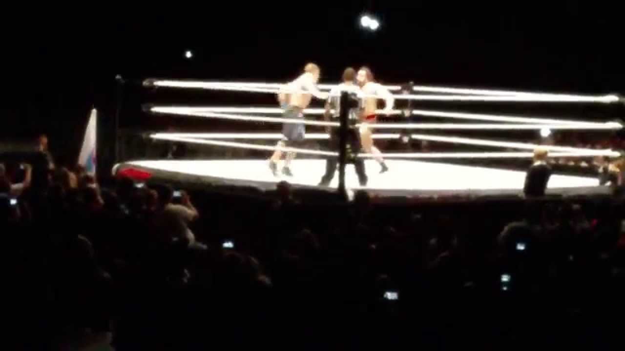 WWE Budapest 2015.04.16. John Cena vs Rusev