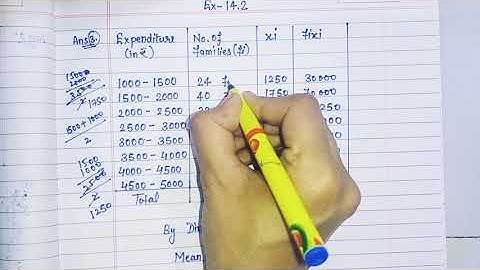 Class-10th Maths Ex-14.2 Q3 Statistics || mode and mean by #easymethod || #cbse #ncert #maths