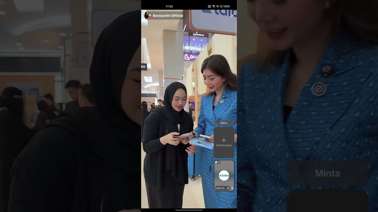 Teh novi lg krja di laiba tur,yo yg mau dapet hadiah umroh dari teh novi ini saratnya