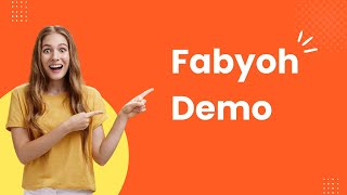 Famous Fabyoh Working Demo - Readymade Ecommerce Script Profile