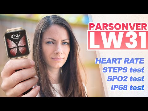 LW31 PARSONVER Smart Watch IP68: Things To Know // For Android and iPhone