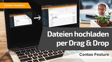 Contao - Upload files via drag & drop