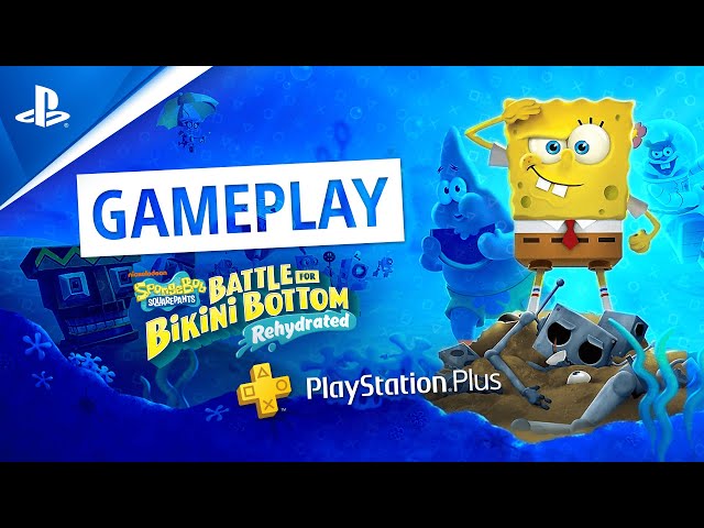 Bob Esponja está entre os jogos gratuitos da PS Plus em abril - Drops de  Jogos