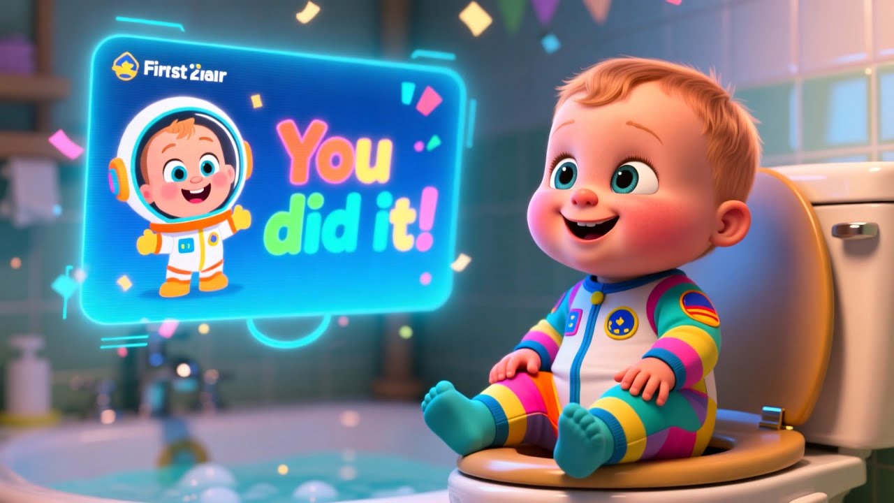 Potty Time with Baby Fun 🚽🎉 | Fun Kids Song | Toddler Toilet Training