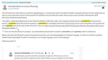 3-2-1 Video - Laura Levi Altstaedter (Discussion Forums)