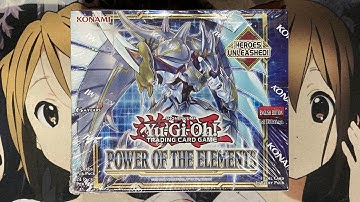 Opening My Power of the Elements Yugioh Booster Box TCG