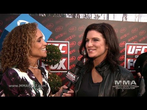 "Haywire" Star Gina Carano on Making Movies, Pregnancy Rumors + Returning To MMA